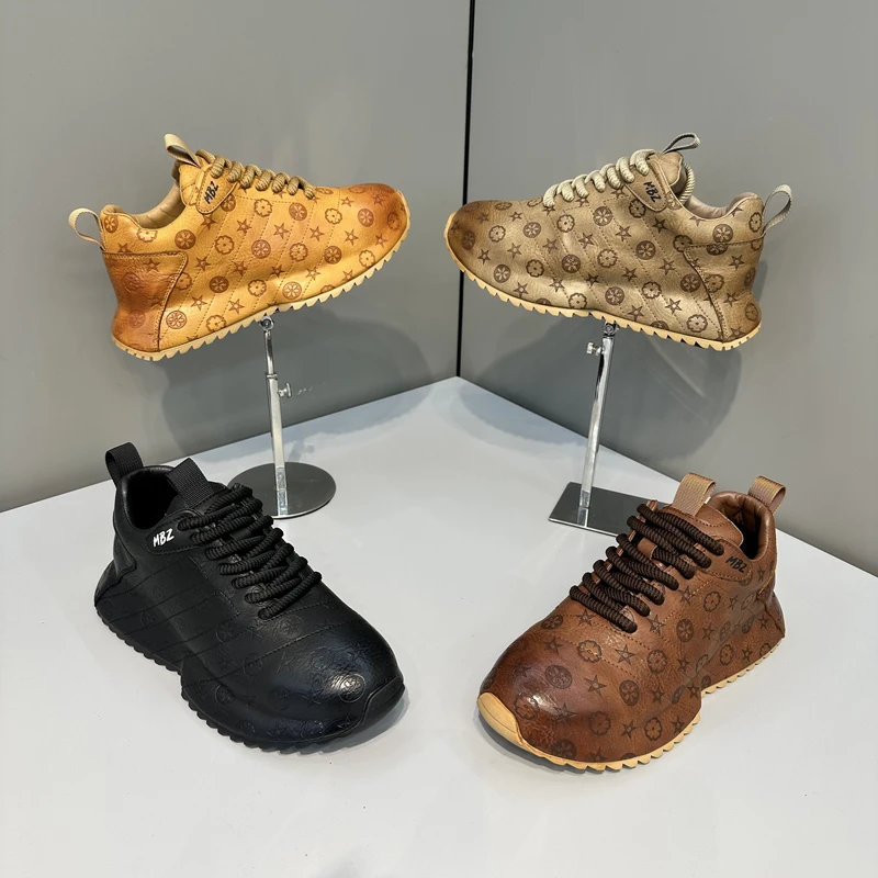 潮牌男士运动时尚青春小众高端秋冬季新款日常休闲潮流潮鞋低帮