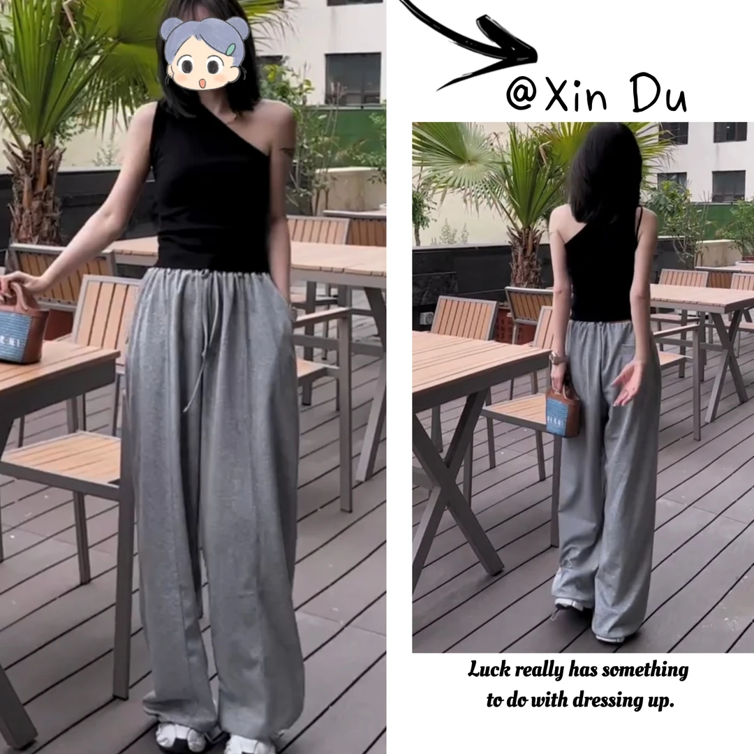 2025夏季新款时尚显瘦气质女士网红洋气两件套百搭款D21618