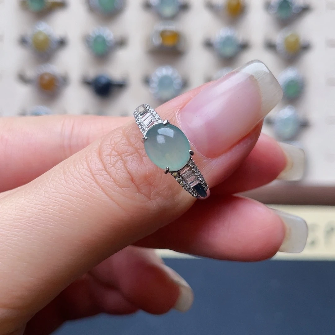 翡翠戒指未镶嵌戒指