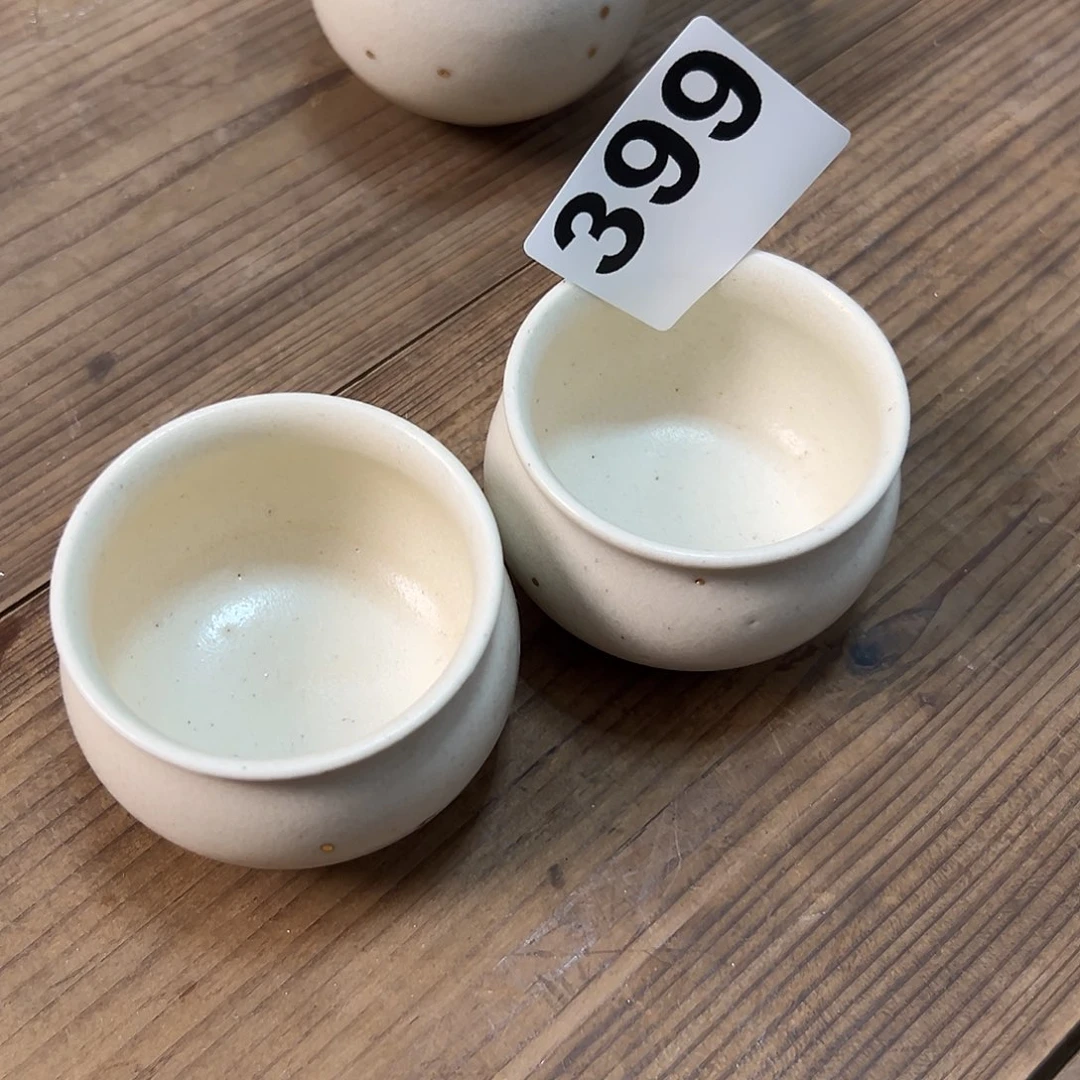 摆件潘*梅景德镇不俗屿就雅茶器399两只