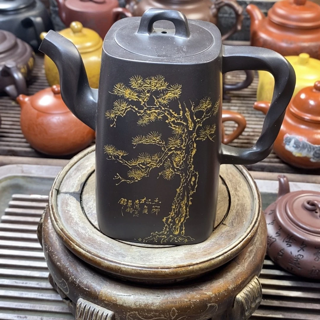 紫砂茶壶原矿手工64