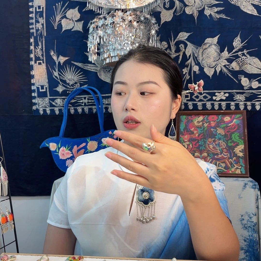 刺绣刺绣民族风复古风戒指