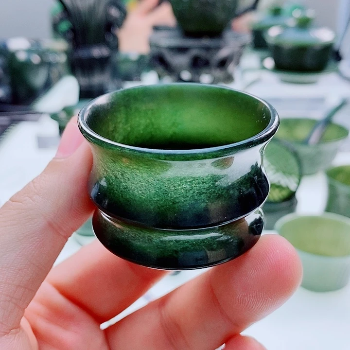 和田玉（青玉）未镶嵌把件