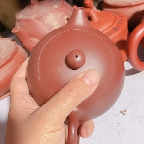 茶壶绿泥宜兴紫砂全手工制作工艺