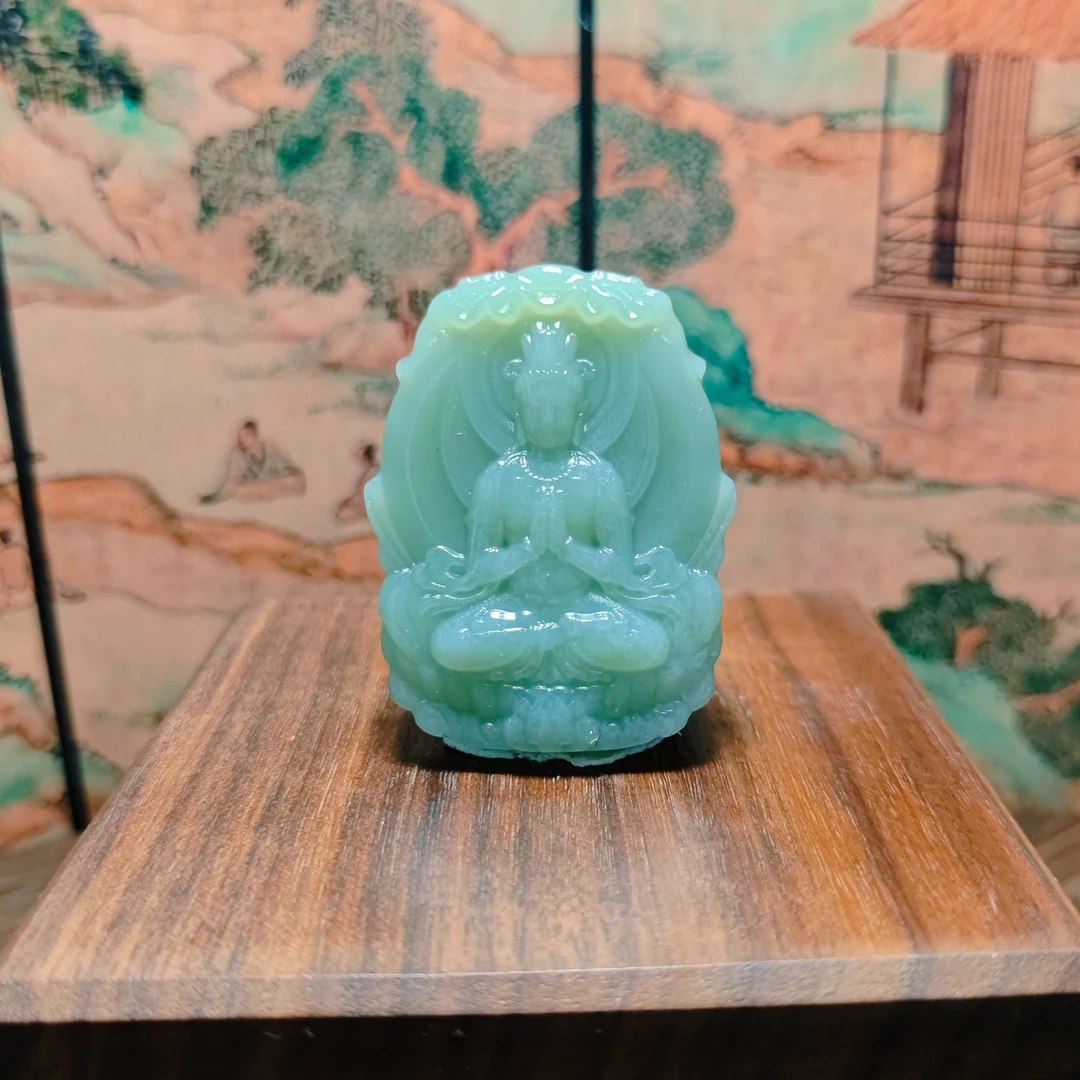 N和田玉观音吊坠0449