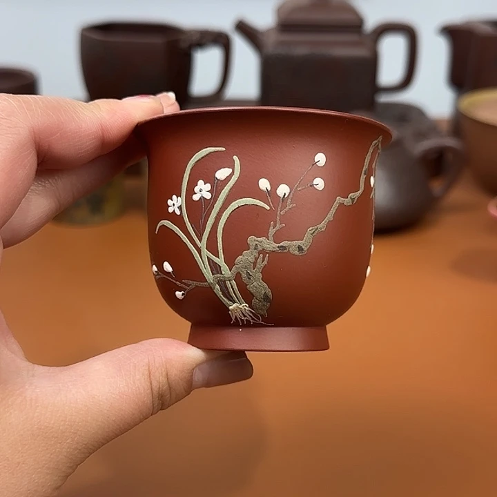 宜兴紫砂瑕疵主人杯杯