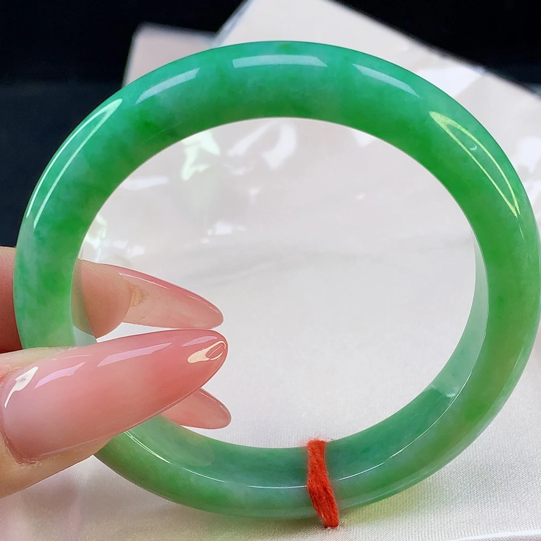 翡翠手镯未镶嵌天然翡翠2046