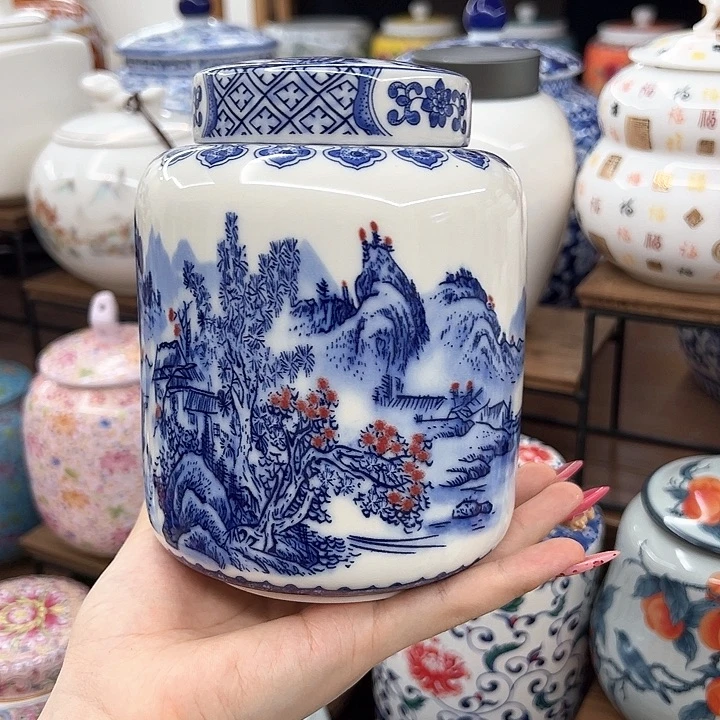 瓷片茶叶罐罐罐罐呀呀