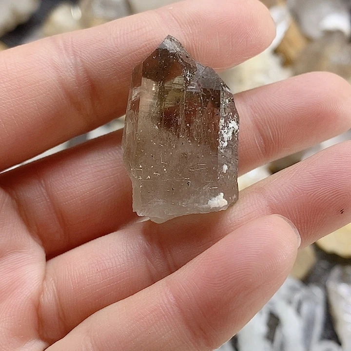 水晶珠宝半成品未镶嵌枀**木