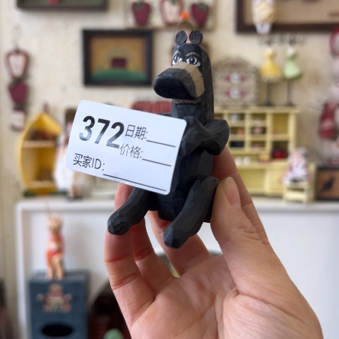 木默认微瑕微脏！外贸样品挂件摆件372