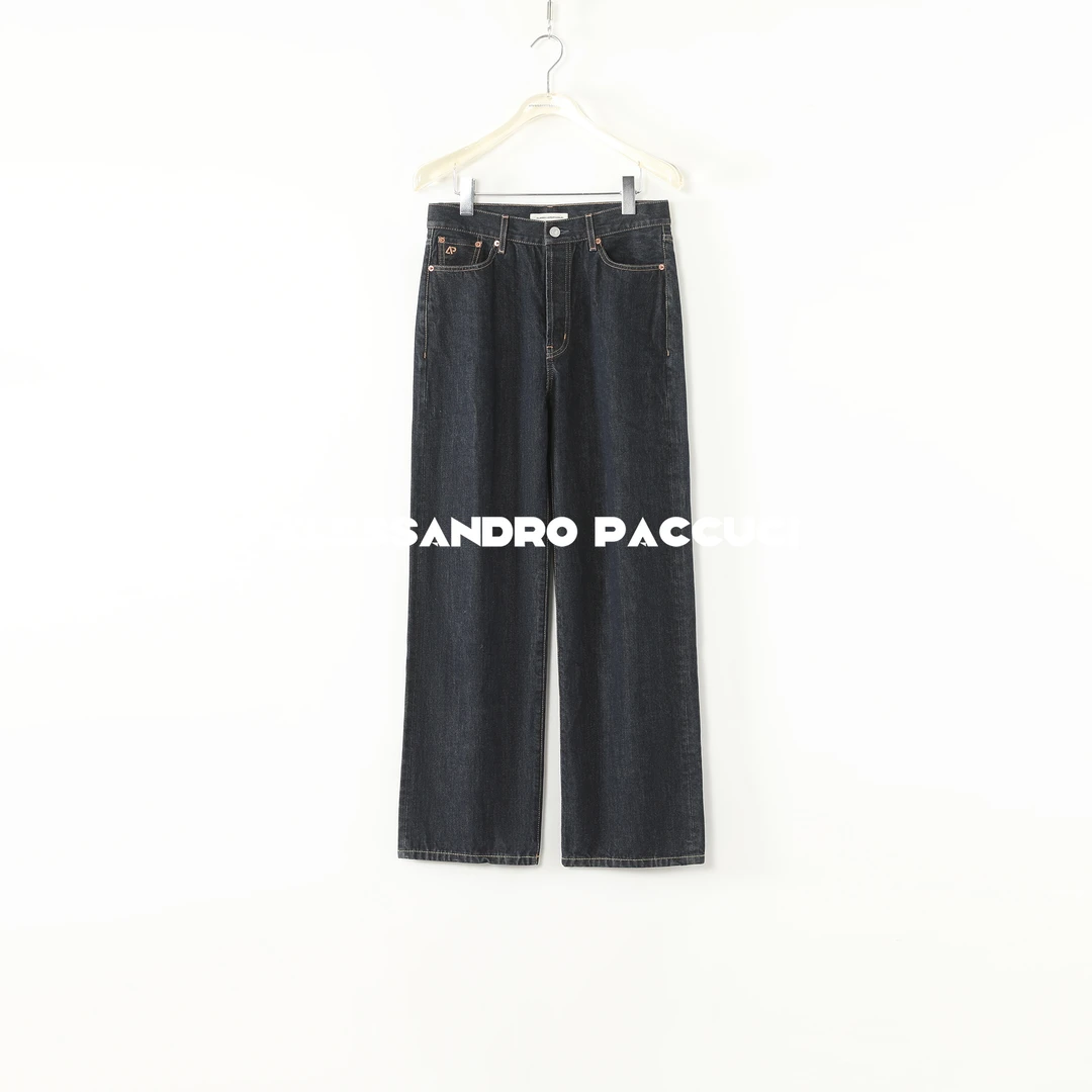 AP洛哥53044NK【限量/永恒深蓝】赤耳红边/100棉直筒版时尚牛仔长裤