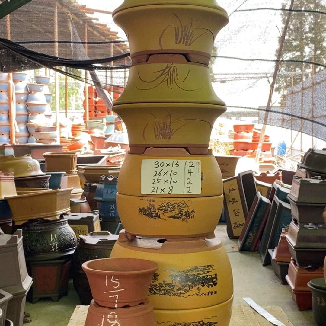 紫砂花盆紫砂紫砂
