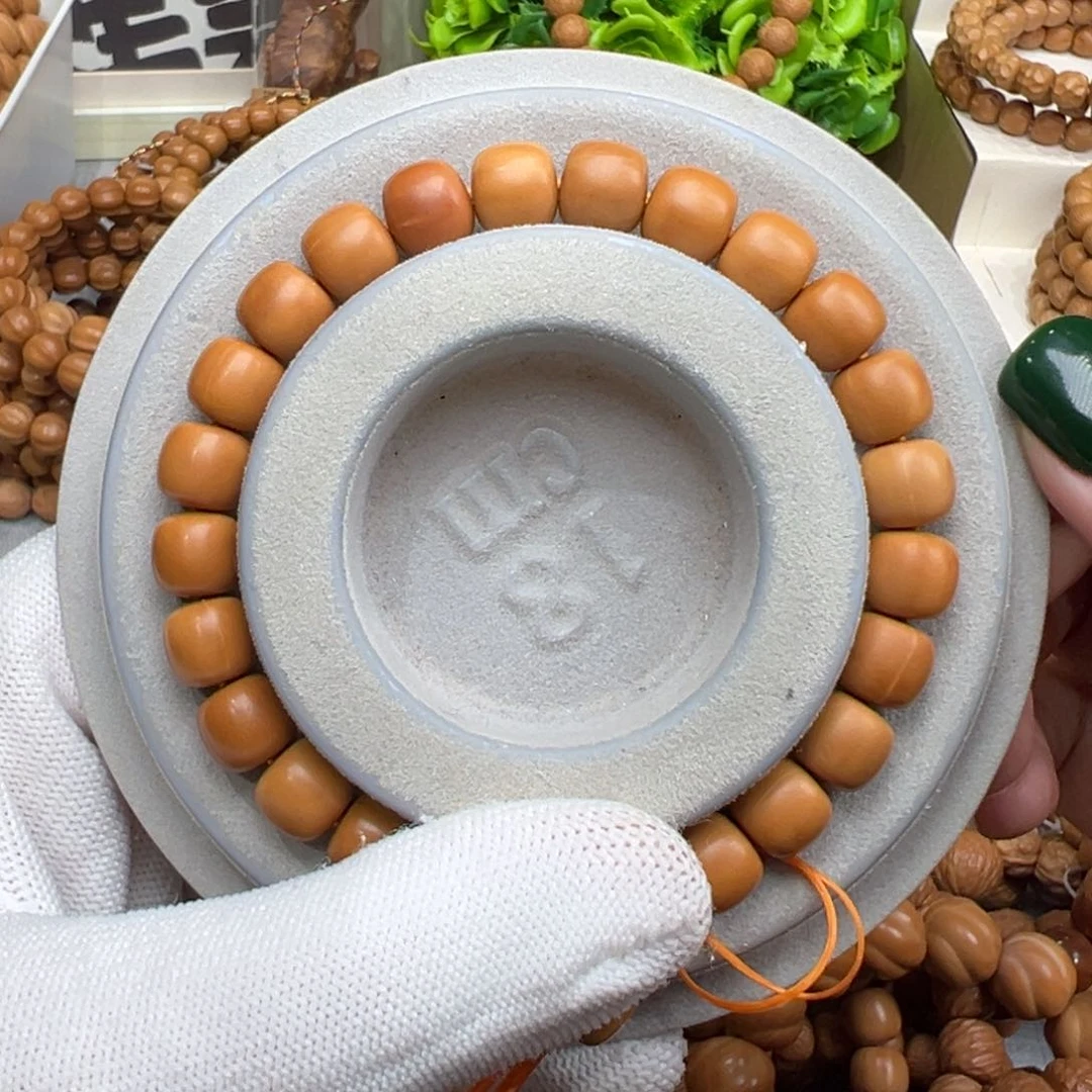 猴头核桃手串瑕疵老型