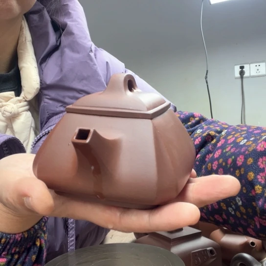 紫砂茶壶南*泥料底槽清