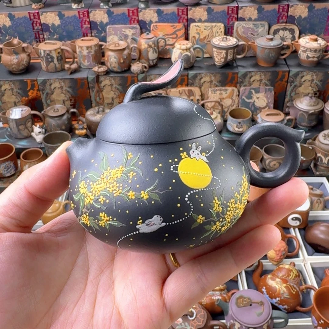 茶壶紫砂150cc原矿精工半手