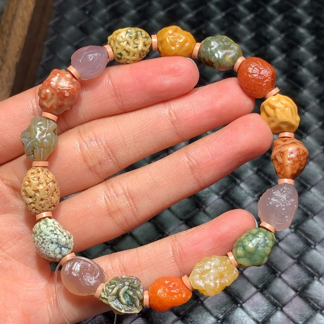 未镶嵌玛瑙/玉髓珠宝半成品