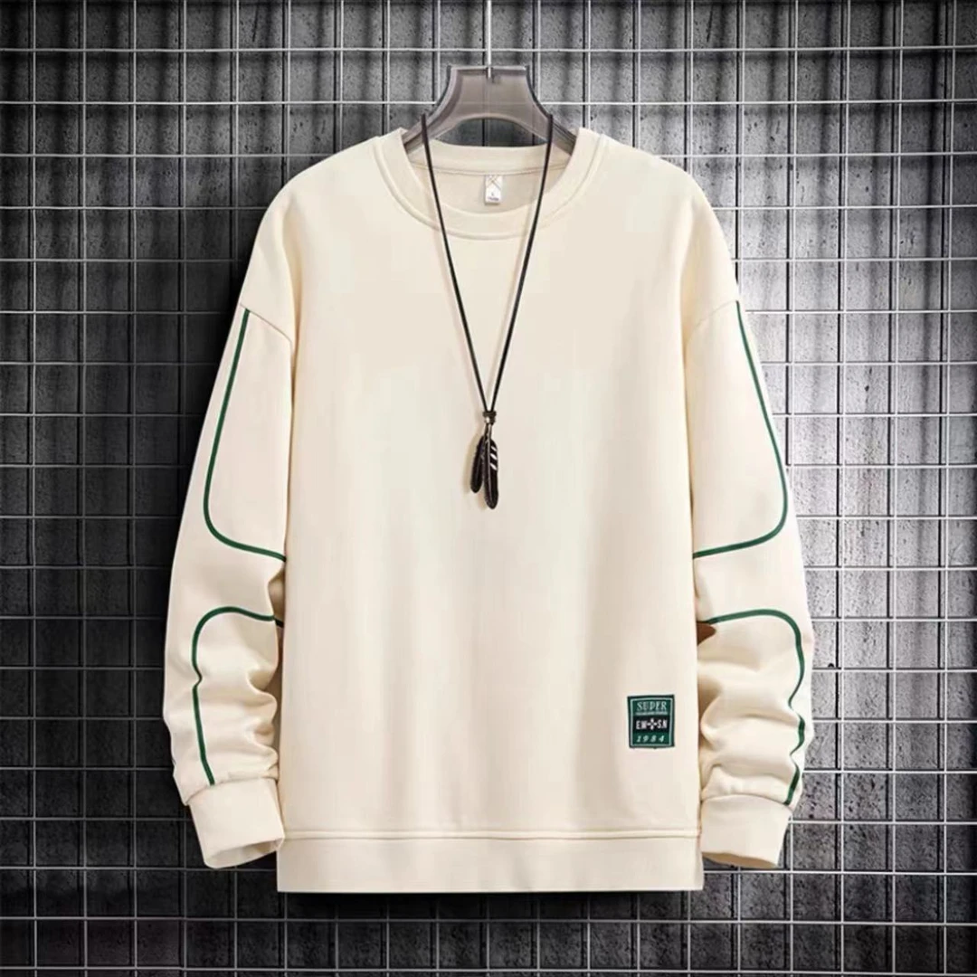 长袖卫衣潮牌宽松男加肥加大大码休闲休闲圆领男装上衣春秋款长袖