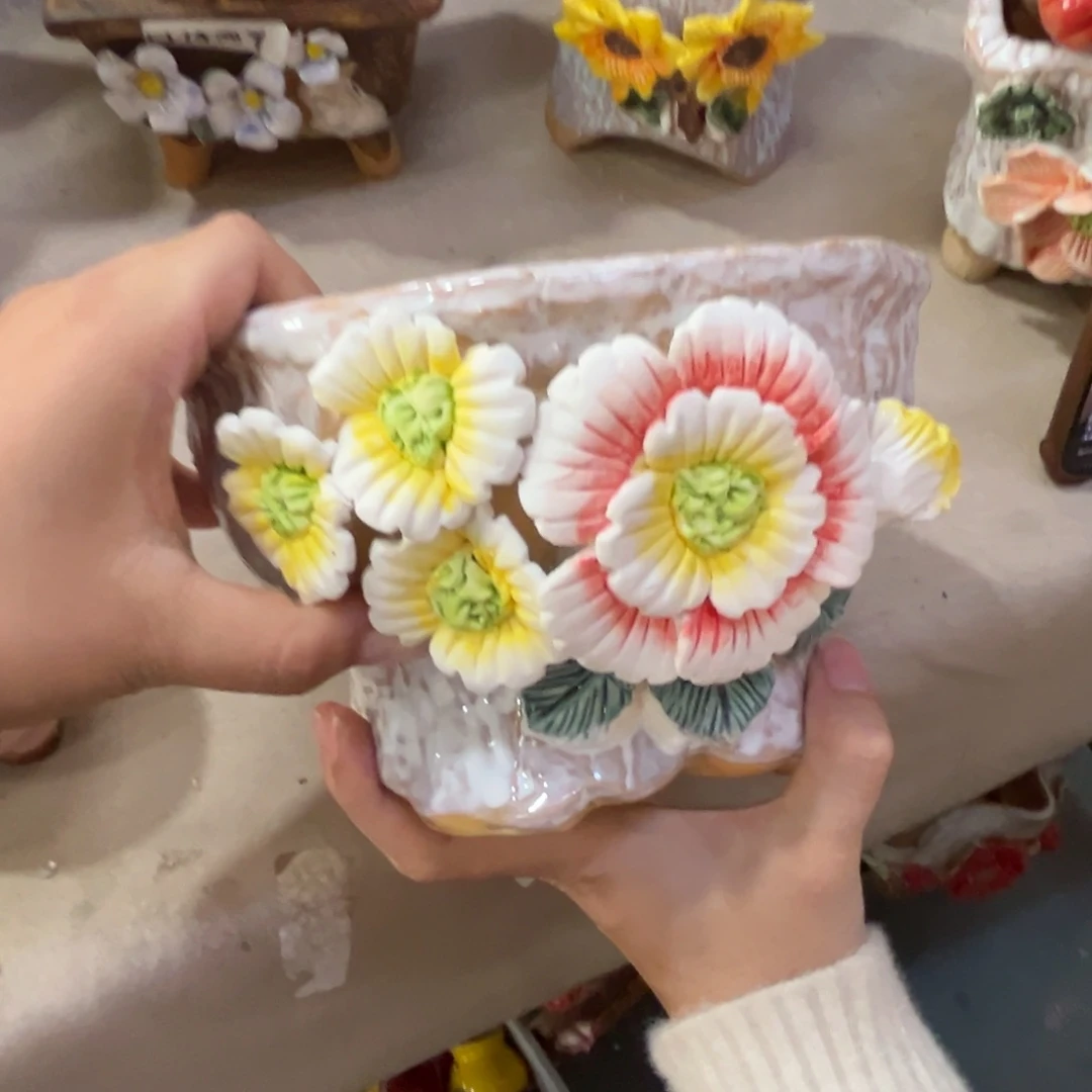 多肉花盆，满20发货爱退款拉黑