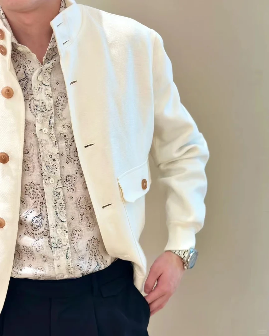 高级男装 秋冬新款24 休闲时尚风百搭外套