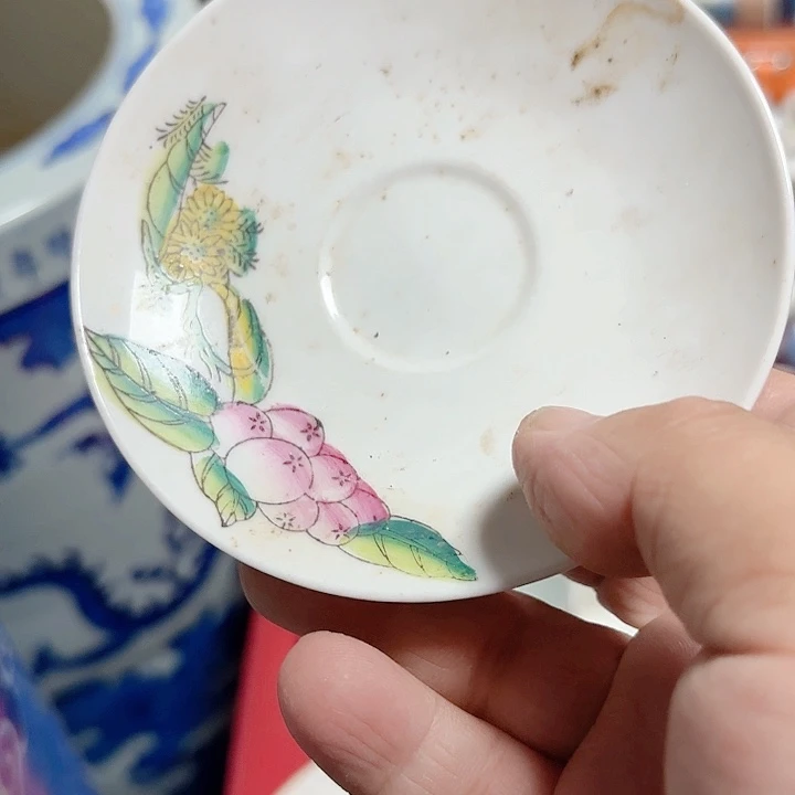 摆件陶瓷摆件不固定一件花色随机