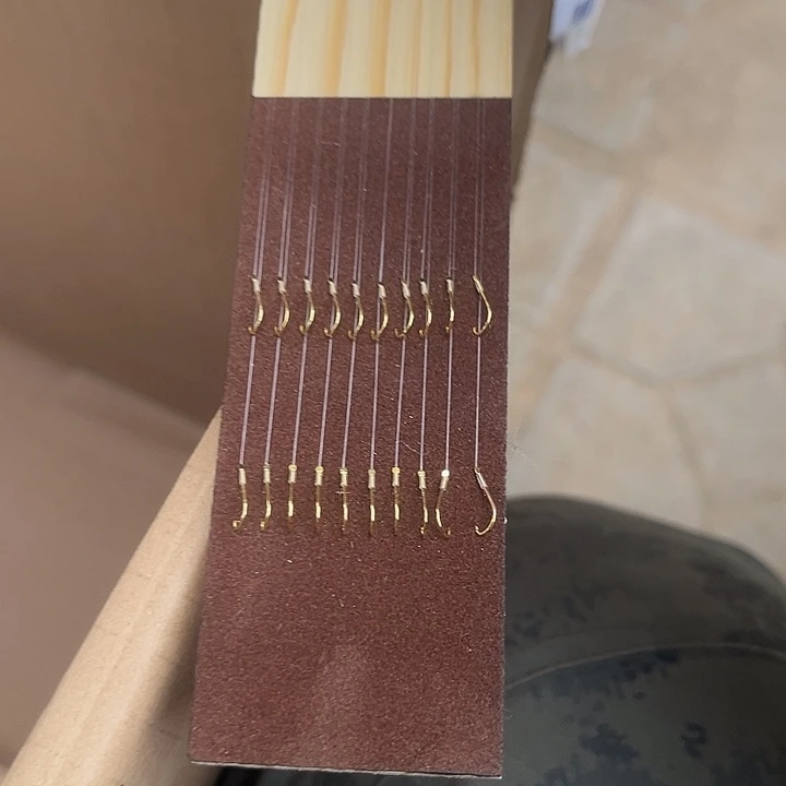 野钓子线双勾6板3号