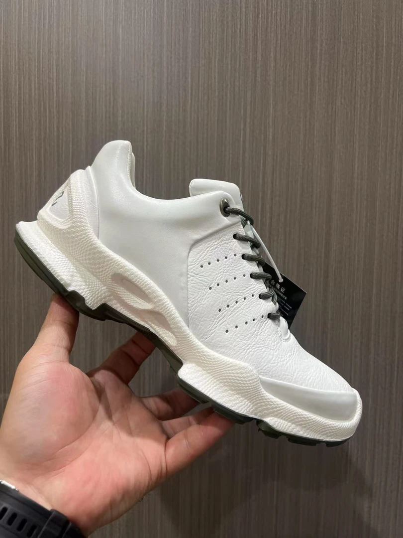 新款大经典象牙白运动休闲鞋低帮舒适防滑健步跑步鞋百搭真皮男鞋