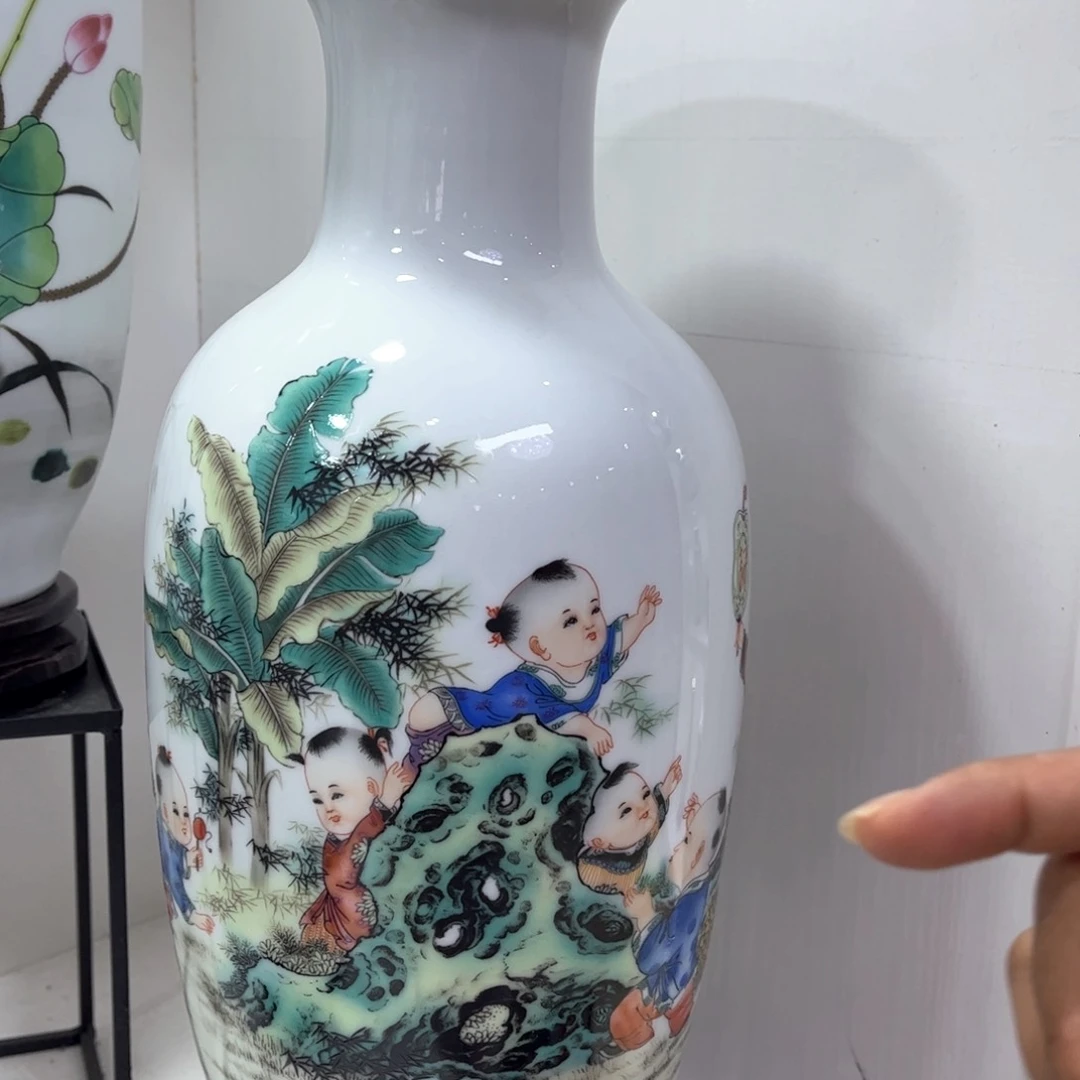 景德镇陶瓷花瓶 摆件