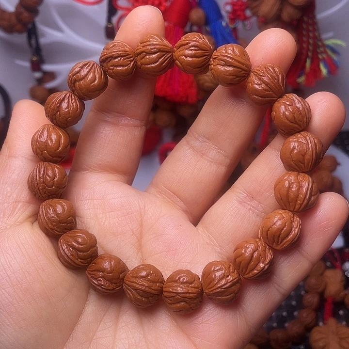 吊坠桃核龙纹桃枭