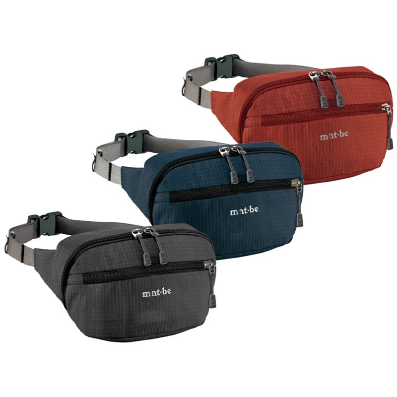 mentbell户外运动腰包旅行包跑步包尼龙包