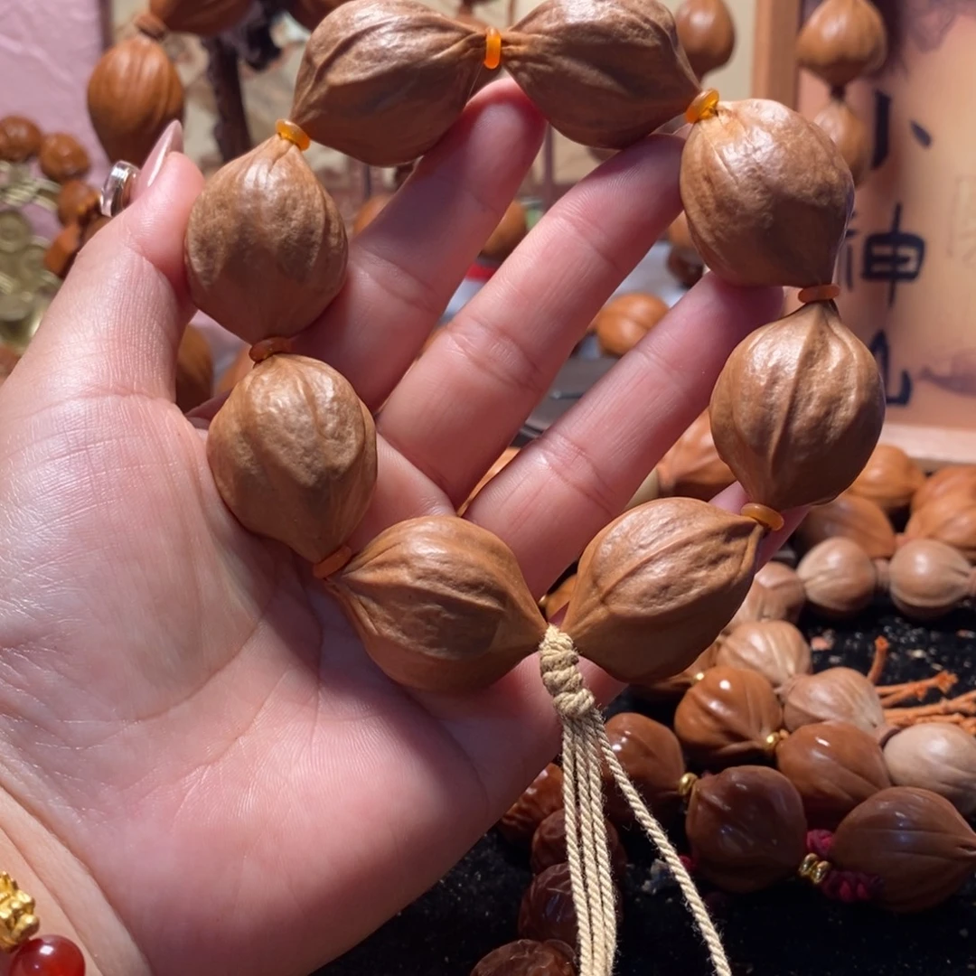 手串/手链橄榄核2.5素核铁8颗