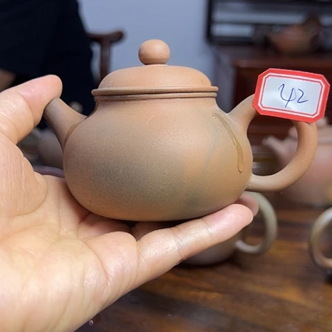 春***画戬谷龙窑柴烧茶壶42