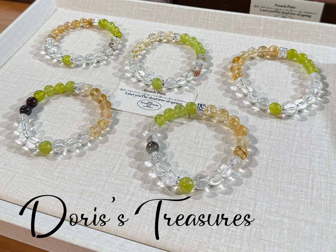 【春山点墨 白鹿同款】手串 气质多样性发一颜色微差均有天然特性