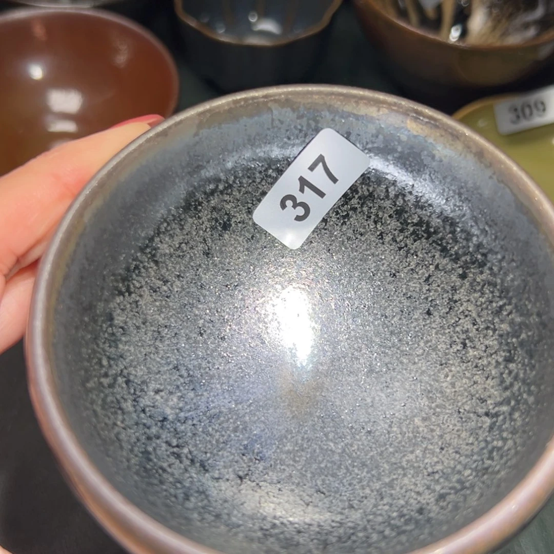 茶盏全手工原矿原釉建盏