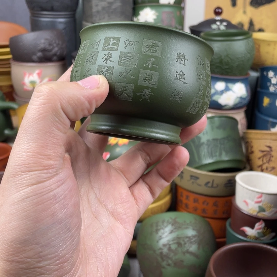 紫砂茶杯紫砂茶杯