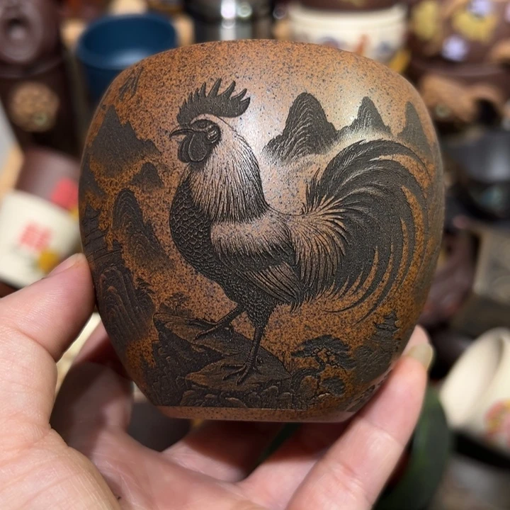 茶杯紫砂宜兴紫砂主人杯