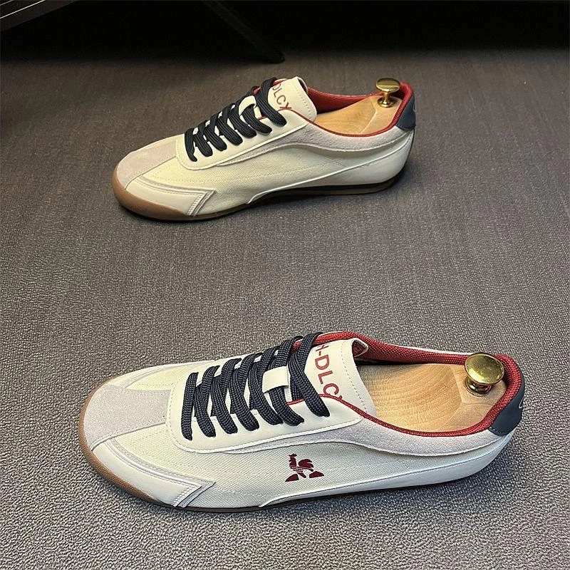 男鞋夏款软底防滑透气阿甘鞋精神小伙休闲运动青年低帮滑板鞋