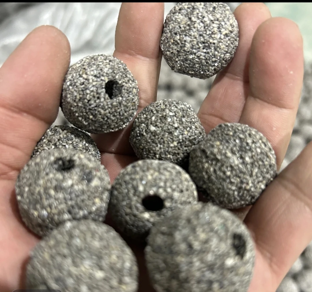鱼缸过滤原矿球滤材5斤