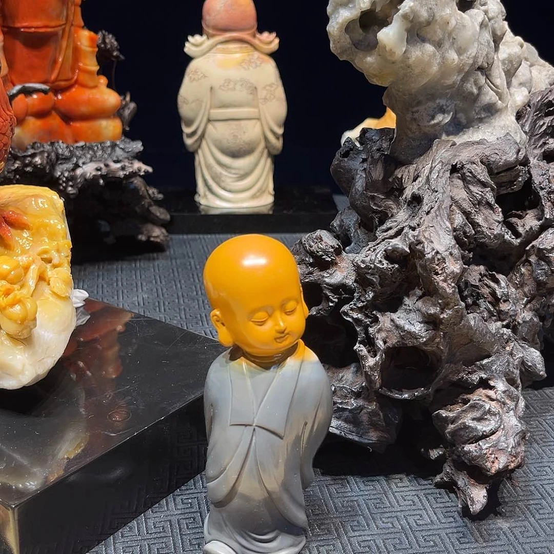 大***悟寿山石寿山石雕刻作品欣赏