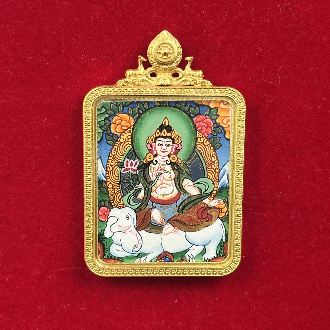 XMLY0843藏传艺术作品-普贤