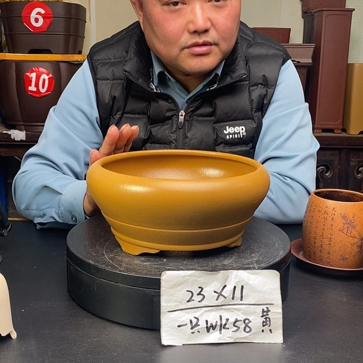 花盆紫砂货号一只WK58