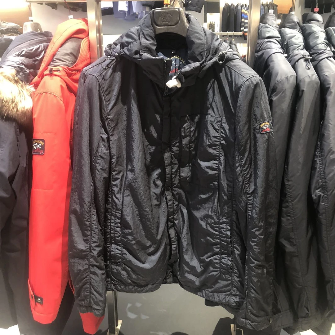 意鲨 不可退换 连帽男士拉链外套