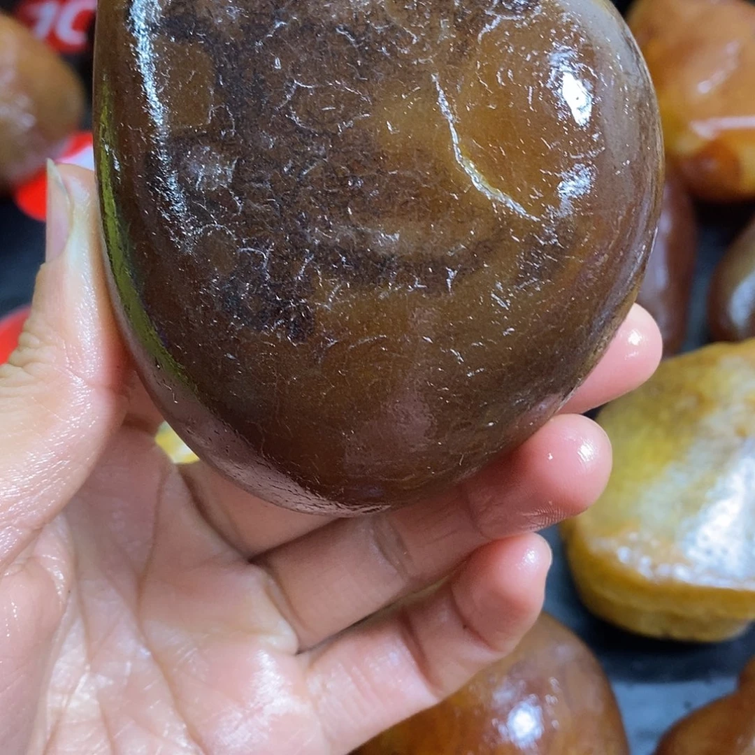 玛瑙/玉髓未镶嵌手把件