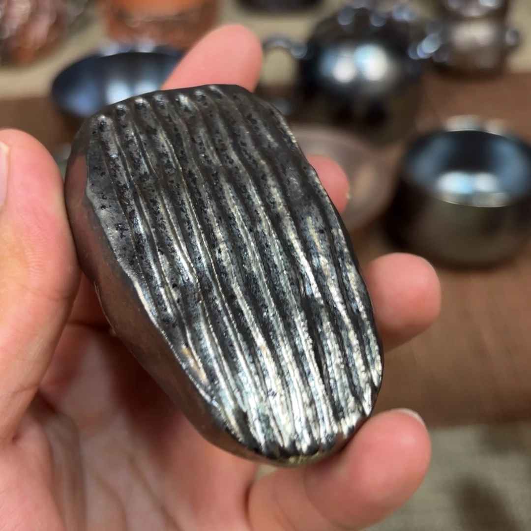 壶建水紫陶三木柴烧