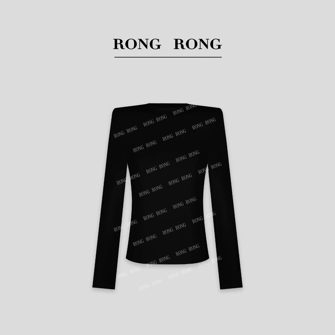 溶溶J【静奢风华】RONGRONG优可丝圆领德绒发热保暖打底衫T-A896592