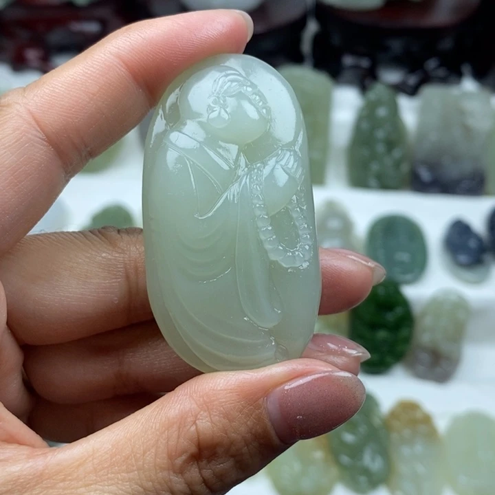 和田玉（糖玉）未镶嵌颈饰64