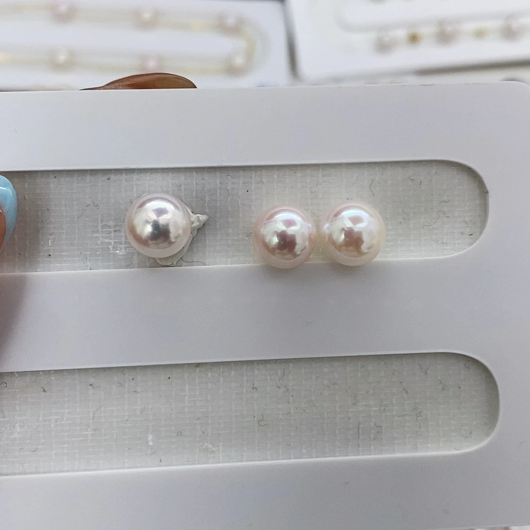 未镶嵌海水珍珠海水正圆南洋金珠海水特选珠光Akoya