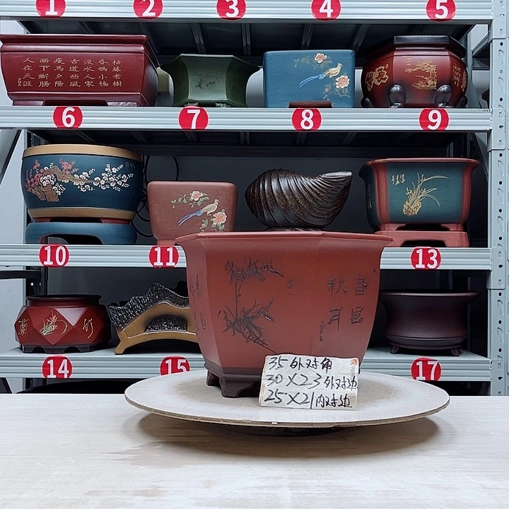 花盆紫砂紫砂花盆