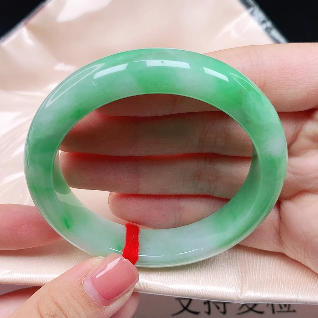 翡翠未镶嵌手镯53圈881883