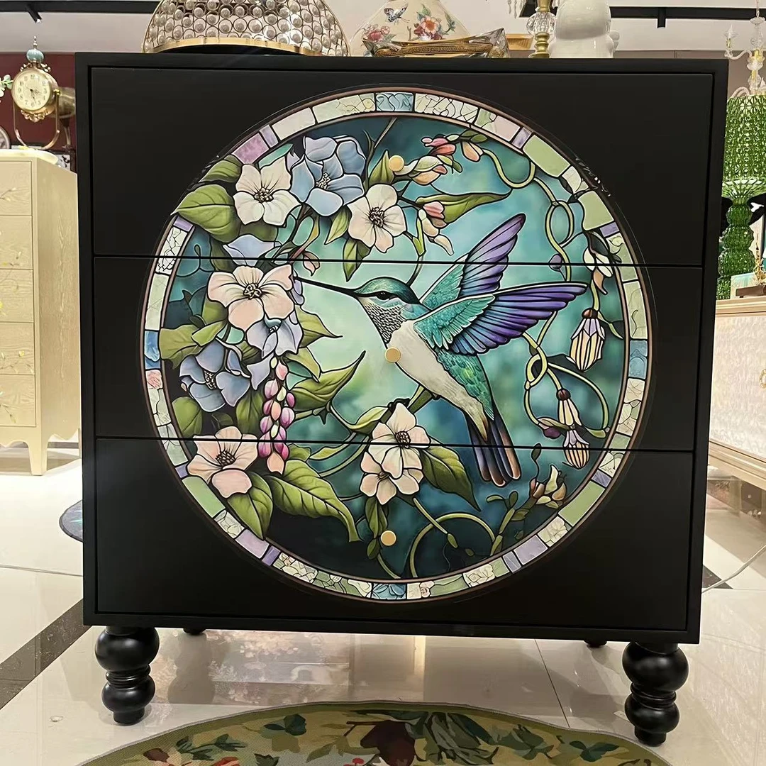 【喜悦家具】FLC蜂鸟三斗柜80*40*88