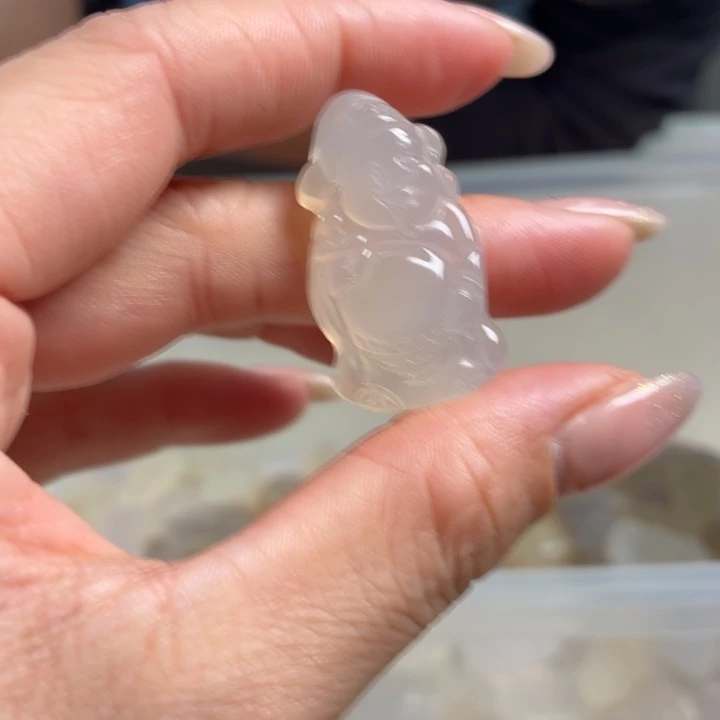 玛瑙/玉髓未镶嵌吊坠(不含链)